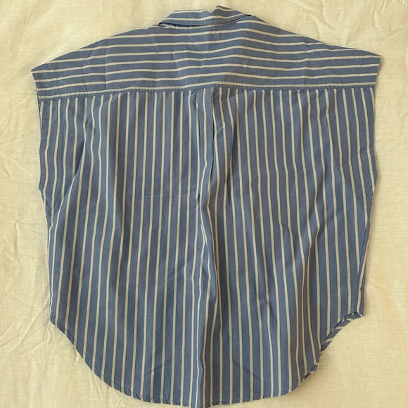 Apiece Apart - Soler Top - blue/white stripe - size small - Picture 7 of 7